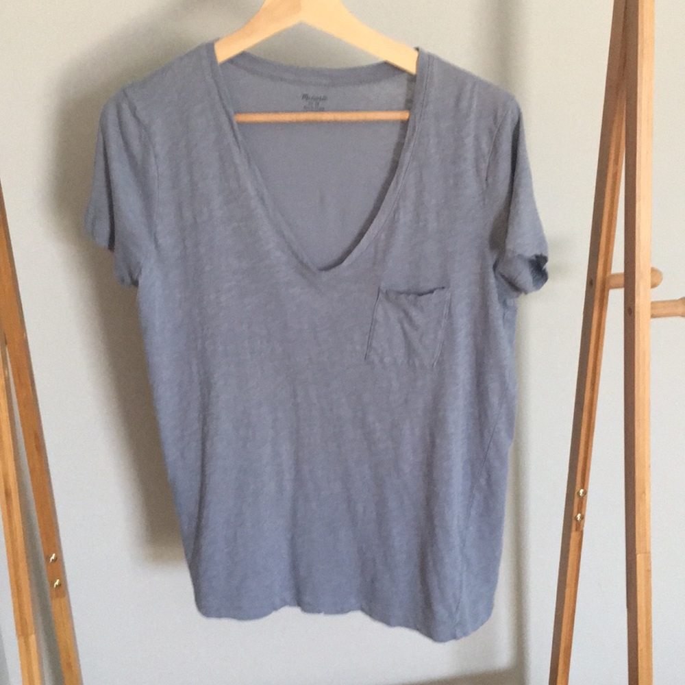 Madewell v-neck tee
